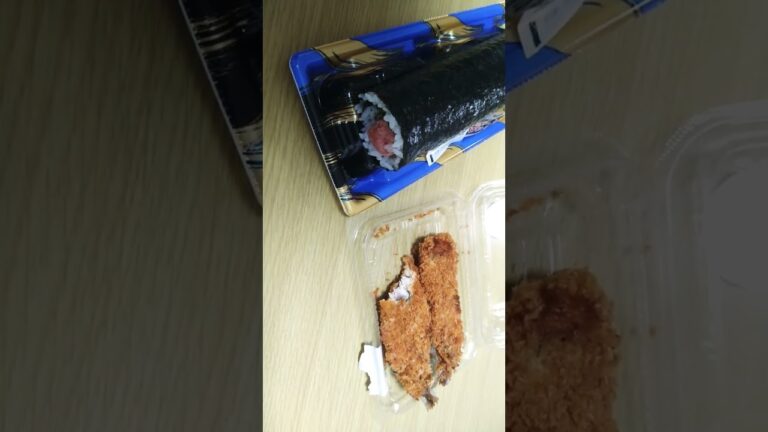 早めの節分 ねぎとろ巻き 鰯フライ #恵方巻き #節分 👹