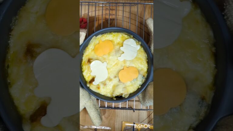 かぼちゃとチキンのチーズ焼きを作ってみたよ！