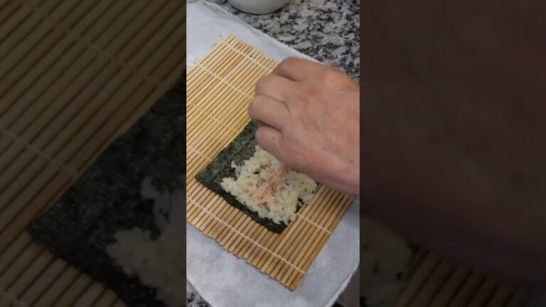 わたしの父が作る細巻きはこう #Shorts