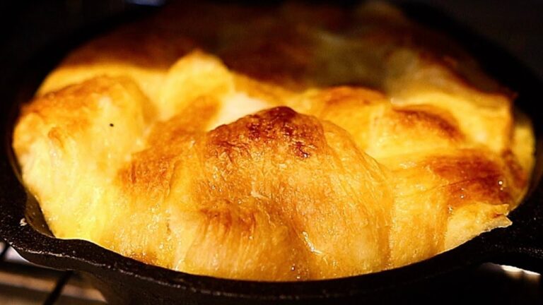 【材料4つ】プリンのようにとろとろ！フレンチトーストのようにふわふわの伝説スイーツ！『やばいプディング』の作り方