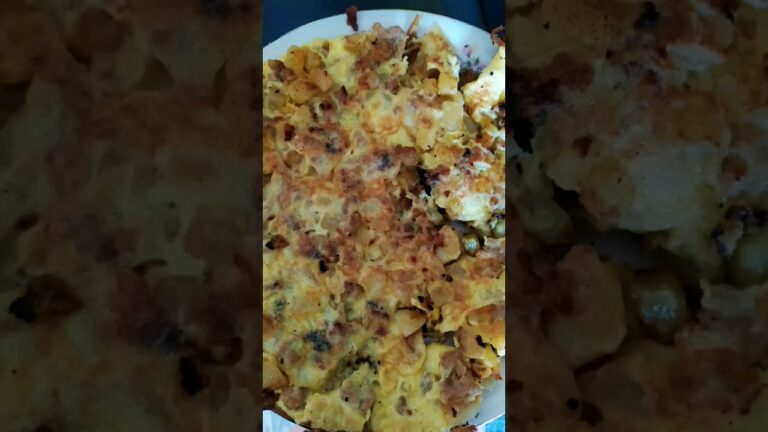 Frittata di patate e salsiccia 😋 #delicious