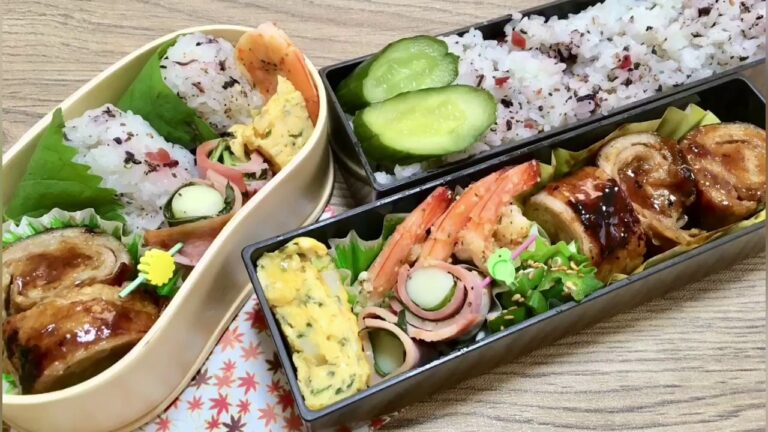 [お弁当] #86 簡単 作り置き アレンジレシピ 曲げわっぱ OBENTO 豚バラくるくるチャーシュー