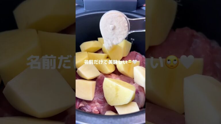 鶏じゃが甘辛煮