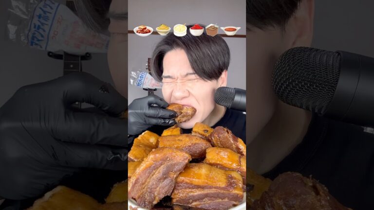 Slowly stewed pork#shorts  #mukbang #asmr
