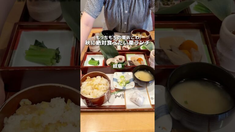 【岐阜】栗おこわの絶品ランチが大人気の、秋に行きたい茶房