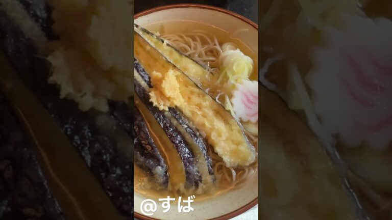 トロ長茄子天そば すば 天ぷらそば 京都【蕎麦】SUBA KYOTO 2025