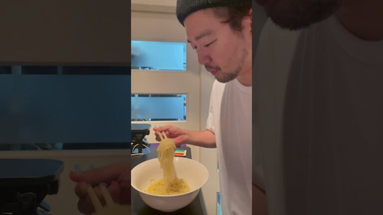 鳥羽シェフのパスタのムーブやりたかっただけ