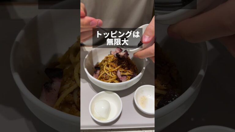 【体験型パスタ】誰とも被らない自分だけのパスタが食べれるとこ見つけた！