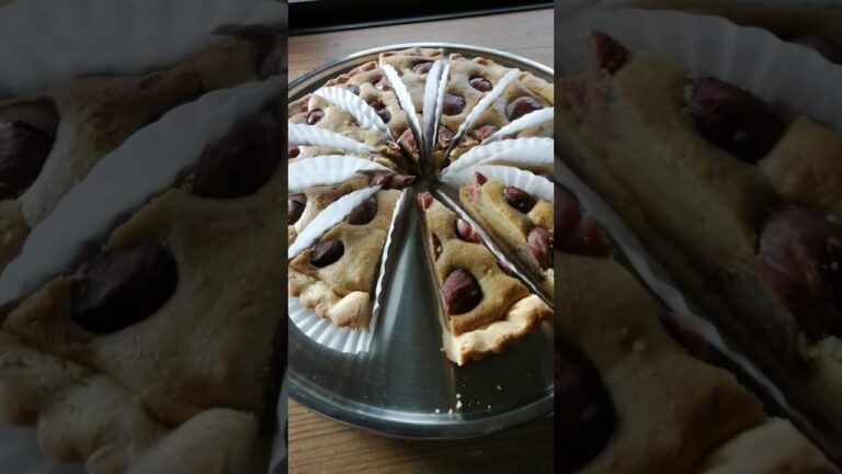 ぱおぱおスイーツ　栗のタルト　渋皮煮　パンと器の店ぱおぱお