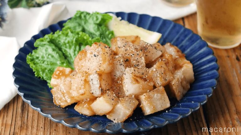 【大根サイコロステーキ】メイン級おかず！大根が余ってしまったときの消費にも♪｜macaroni（マカロニ）