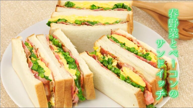 【公式】アニメ「衛宮さんちの今日のごはん」3分で分かる！衛宮さんちの今日のごはん～第四話 春野菜とベーコンのサンドイッチ～