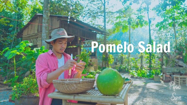 [NO TALKING ASMR] Sunshine in a Bowl: The Ultimate Vietnamese Shrimp & Pomelo Salad