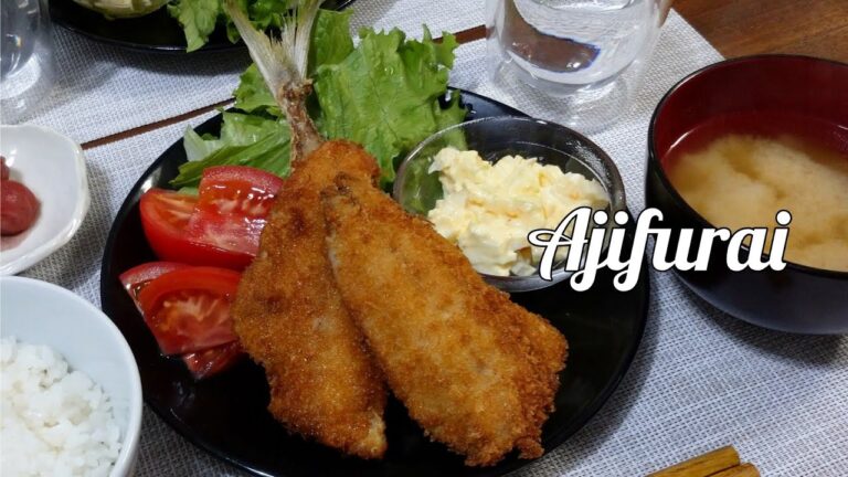 フライパンで作るサクサク鯵フライ[三枚おろし]