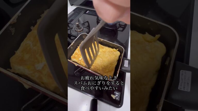 スパムおにぎりと煮麺のお弁当#shorts