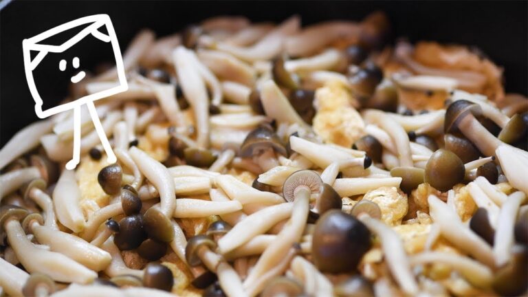 しめじと油揚げの炊き込みご飯 (失敗)