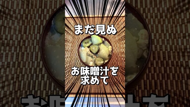 【料理】溶き卵のお味噌汁を求めて #ゆっくり実況 #実験 #味噌汁