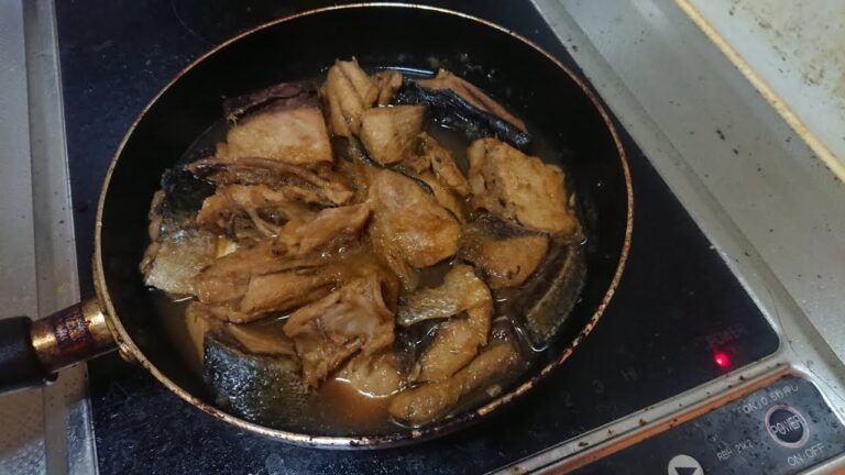【自炊】ブリのあら煮