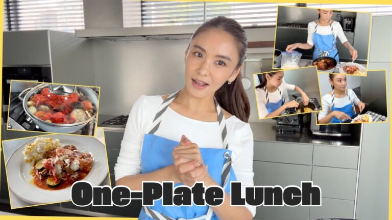 【簡単ワンプレート】チキンと季節野菜のトマト煮＆5分とうもろこしご飯のレシピをご紹介♪【WMF】