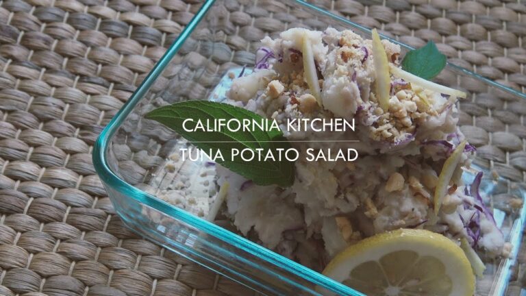 夏に食べたい、あっさりめのツナポテトサラダ  Summer's tuna potato salad