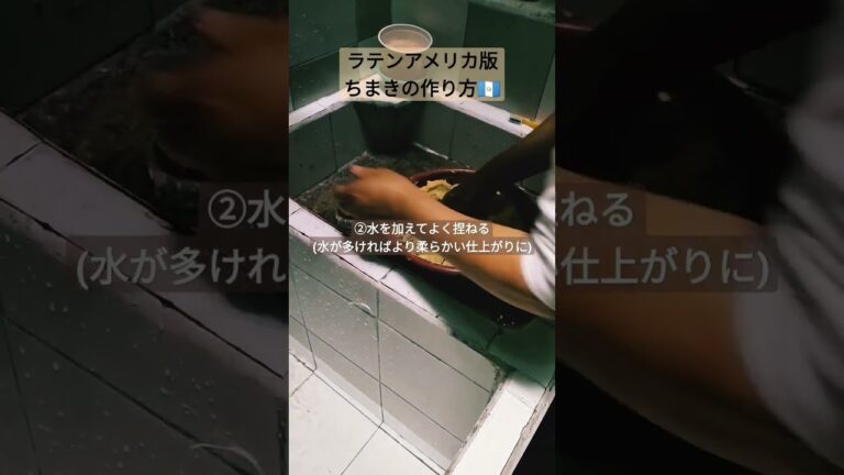 超人気【ラテンアメリカ版ちまき】が超簡単に作れちゃう😋#mexico #guatemala #latin