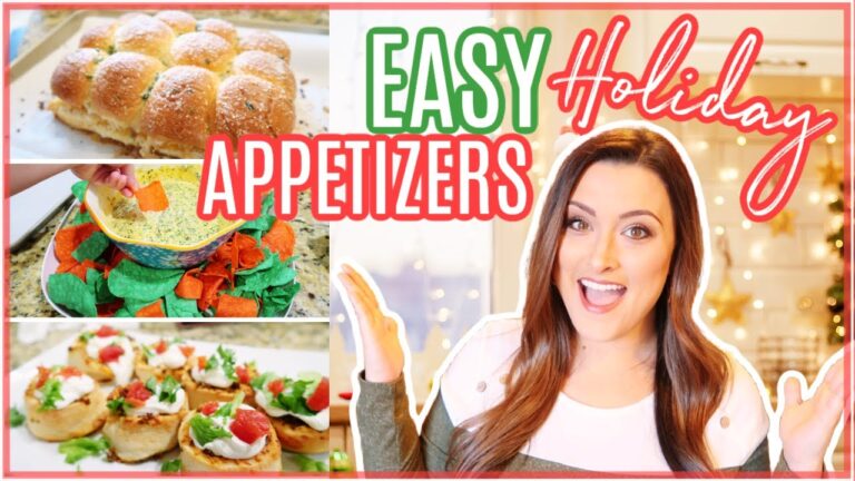 ホリデー前菜 | 素早く簡単なクリスマスレシピ | Cook Clean And Repeat