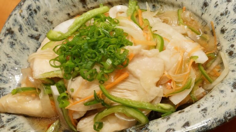 鶏むね肉の南蛮漬けの簡単な作り方