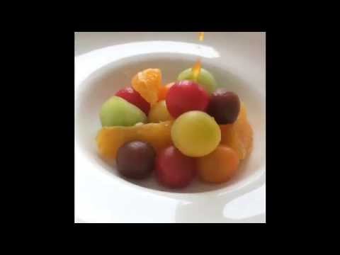 彩りトマトのマリネサラダ／Marinated colorful tomatoes and orange