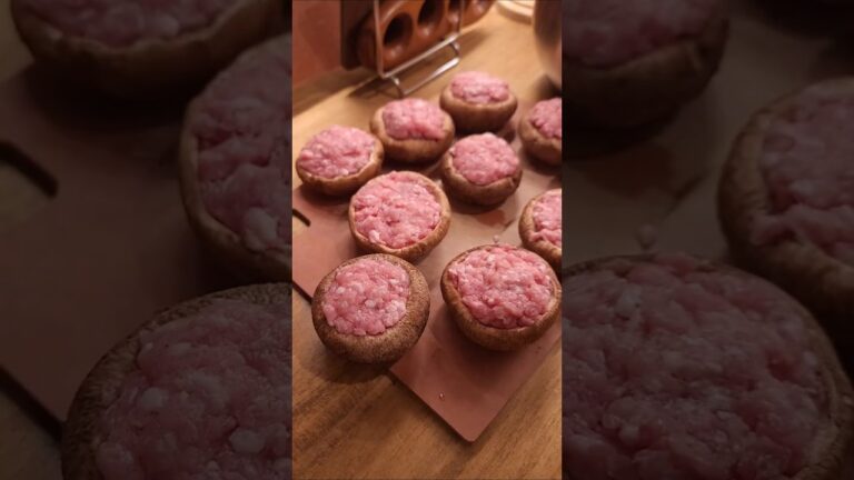 しいたけの肉詰めミートボール｜カリッと香ばしい韓国ジョン風