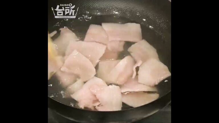 【DAIGOも台所】豚ばらとアスパラの炒めもの｜ピリ辛風味♪