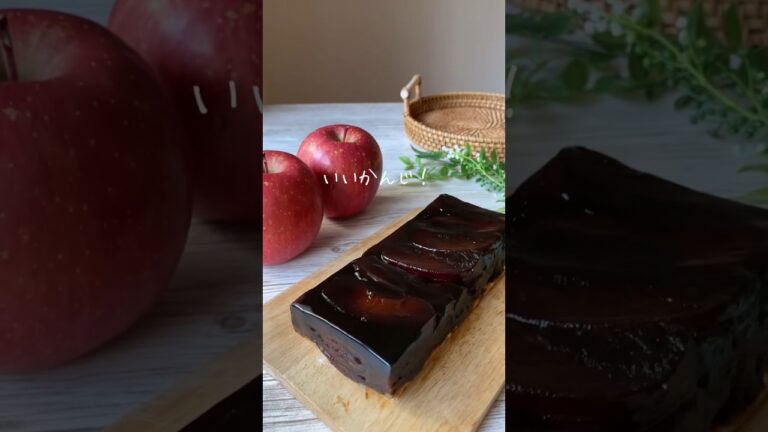 【レシピ公開】失敗から生まれたお菓子が美味しすぎる🍎🍎