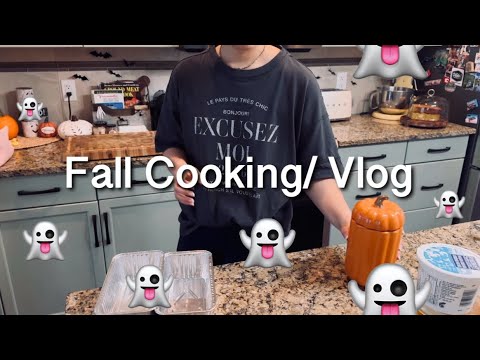 【カナダ暮らしと家庭料理🇨🇦🍂】おわらぬ学校ストライキ/パンプキンブレッド🎃アップルシナモンマフィン🍎/スロークッカーミートソース🍝/子供達のお泊まり