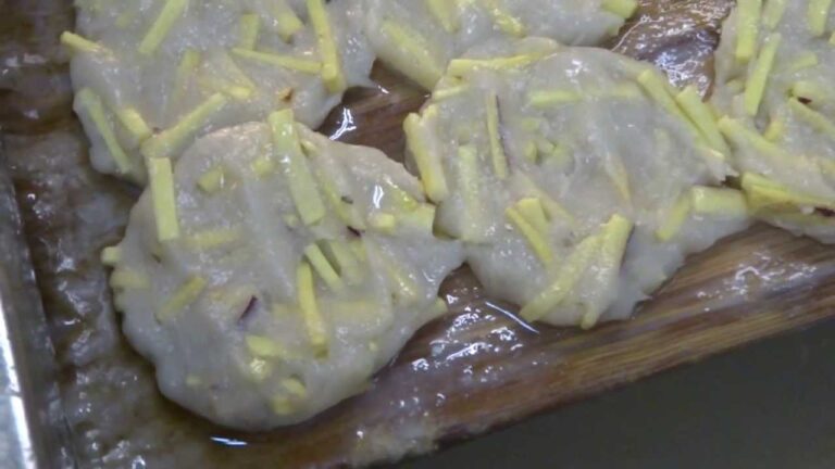 さつま揚げ　秋にはさつまいも天がおいしい！