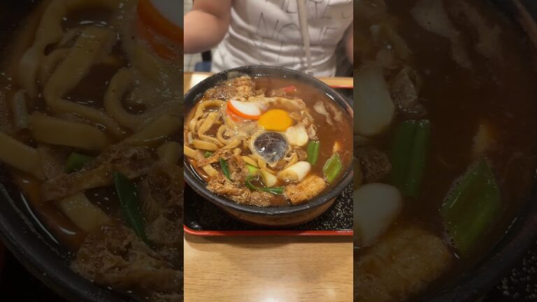 名鉄に乗って、大須商店街で味噌煮こみうどんを食す　大阪の建築家・守谷昌紀【ゲツモク日記チャンネル】ショート #建築家 #大須商店街 #味噌煮込みうどん