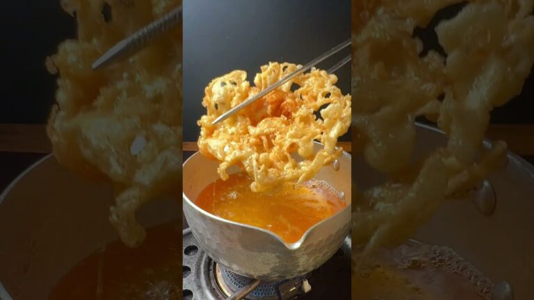 暮れの海老かき揚げ蕎麦 #shorts