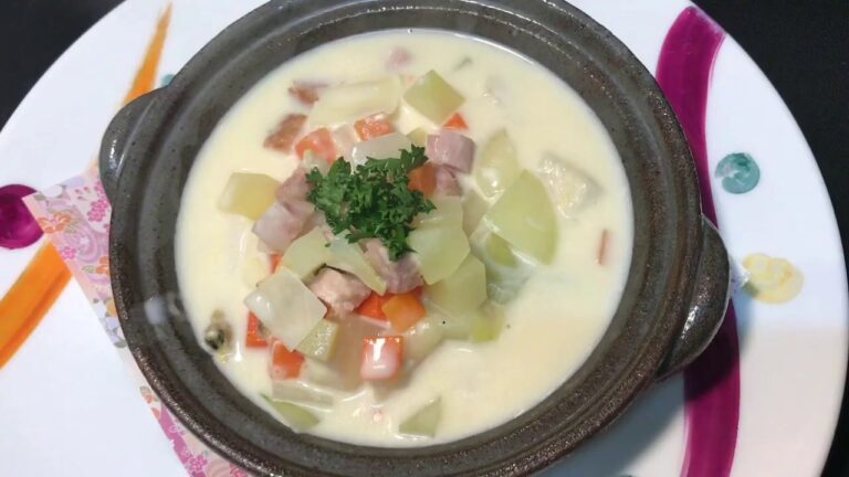 【プロ直伝】 超簡単！クラムチャウダーの作り方