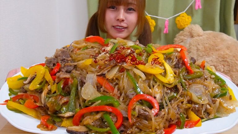 【大食い】山盛りチャプチェ