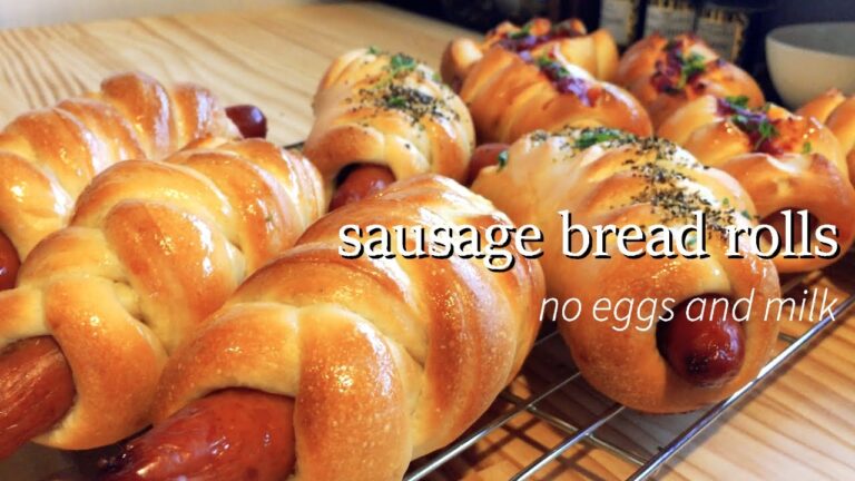 ウインナーロールの作り方＊How to make sausage bread rolls♪