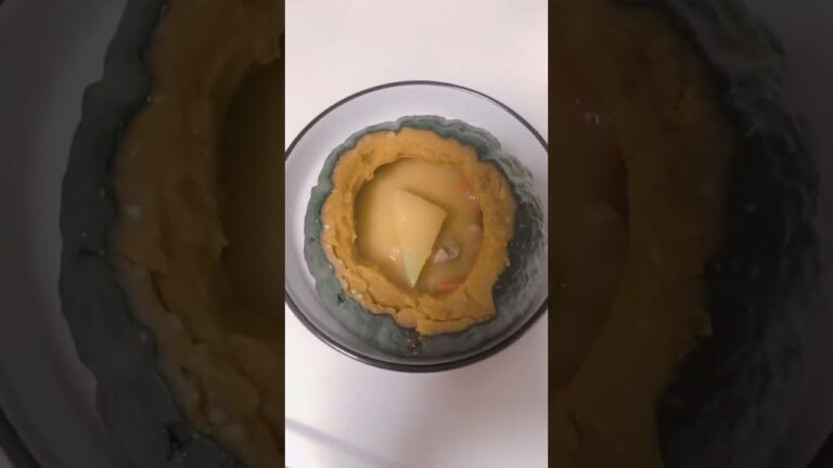 かぼちゃクリームとかぼちゃケーキ