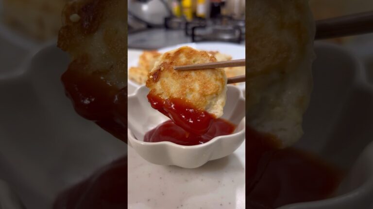 30kg痩せた男がおやつで食べている鶏むねチキンナゲットの作り方を紹介します！#shorts #short