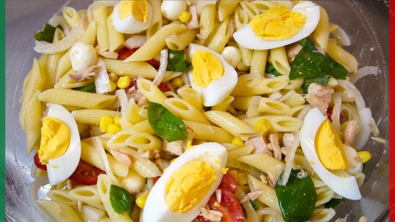 【イタリア人のお弁当！】お外で食べたい！パスタのサラダ【Insalata di Pasta】