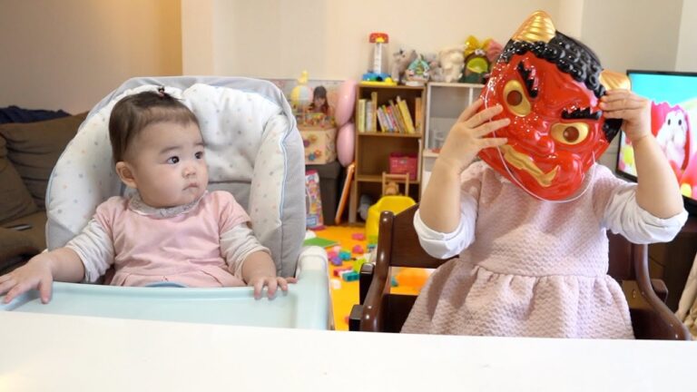 【節分】鬼と恵方巻きを作ろう！【ちびっこクッキング】