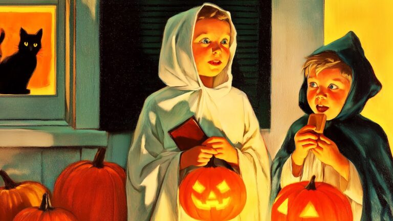 Vintage music for magical autumn evenings and All Hallows’ Eve (1940s, 50s Warm & Swingin’ Jazz)