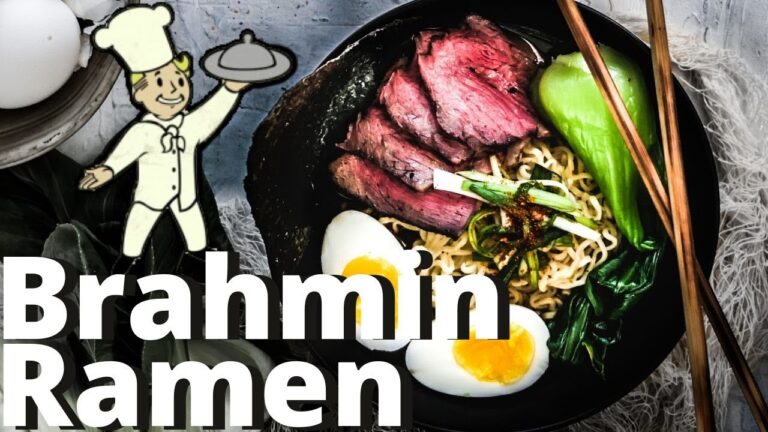 Fallout Recipe: Brahmin Ramen