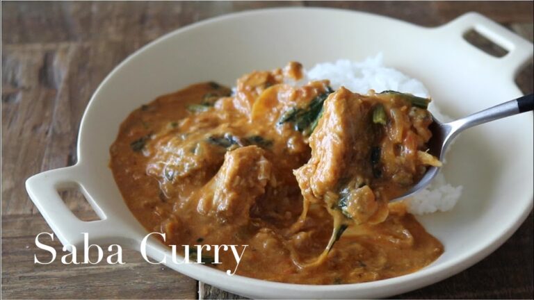 【スパイスカレー】4種類のスパイスで作る鯖缶カレーレシピ#9 Curry【ASMR】