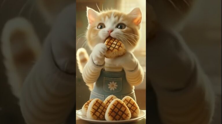 焼きおにぎりの作り方！【不器用なAI猫てまりの料理】How to make Rice Balls Onigiri