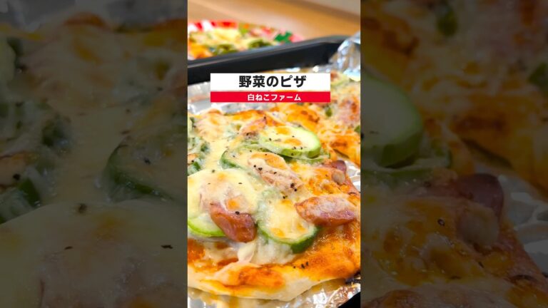 野菜ピザのご紹介！！