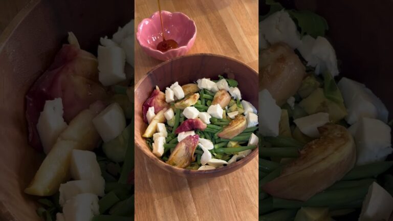 【ダイエット】この夏の桃サラダまたきた