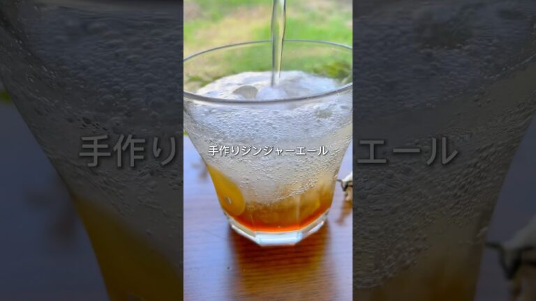 簡単手作り！無添加ジンジャーエール #簡単レシピ #料理 #cooking