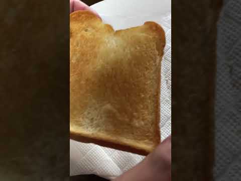 ヤマザキの食パン【ダブルソフト】トースト後割ってみた