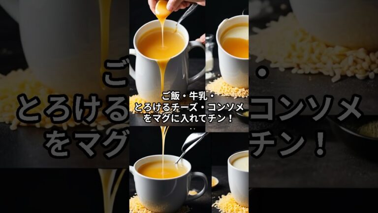 マグカップで5分！“チーズリゾット風ごはん”が本格すぎる！ #秒ワザLab